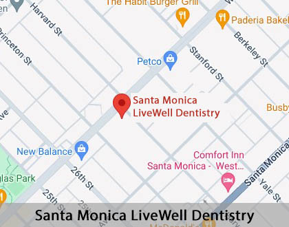 Map image for Kid Friendly Dentist in Santa Monica, CA